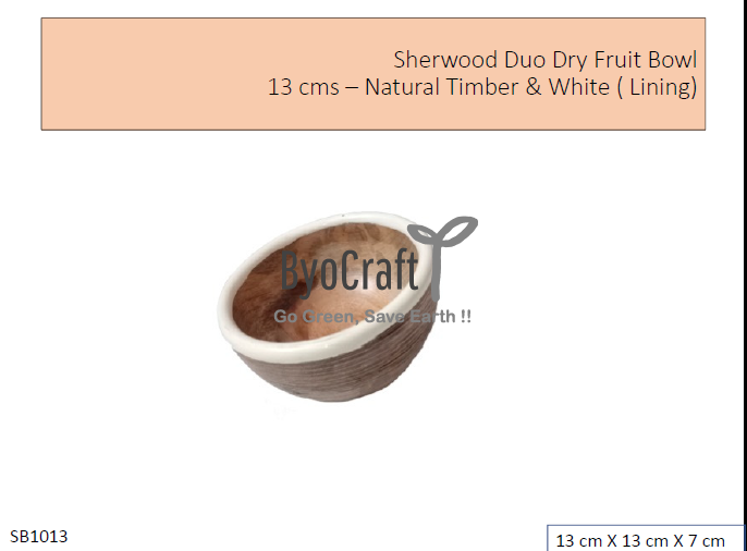 Timber Bowl - Dry Fruit, Salad  
