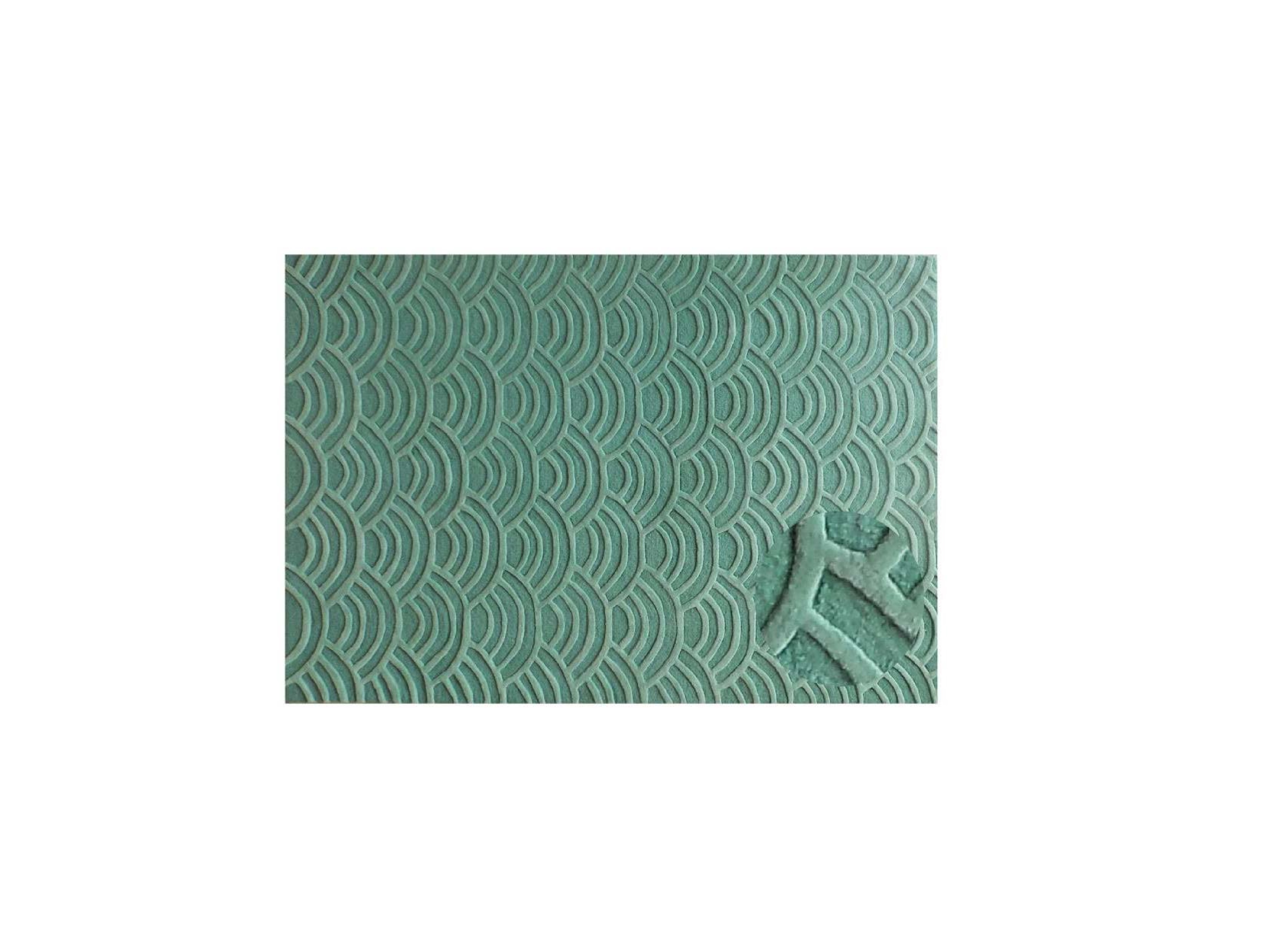Wool Green Custom Sized Carpet
