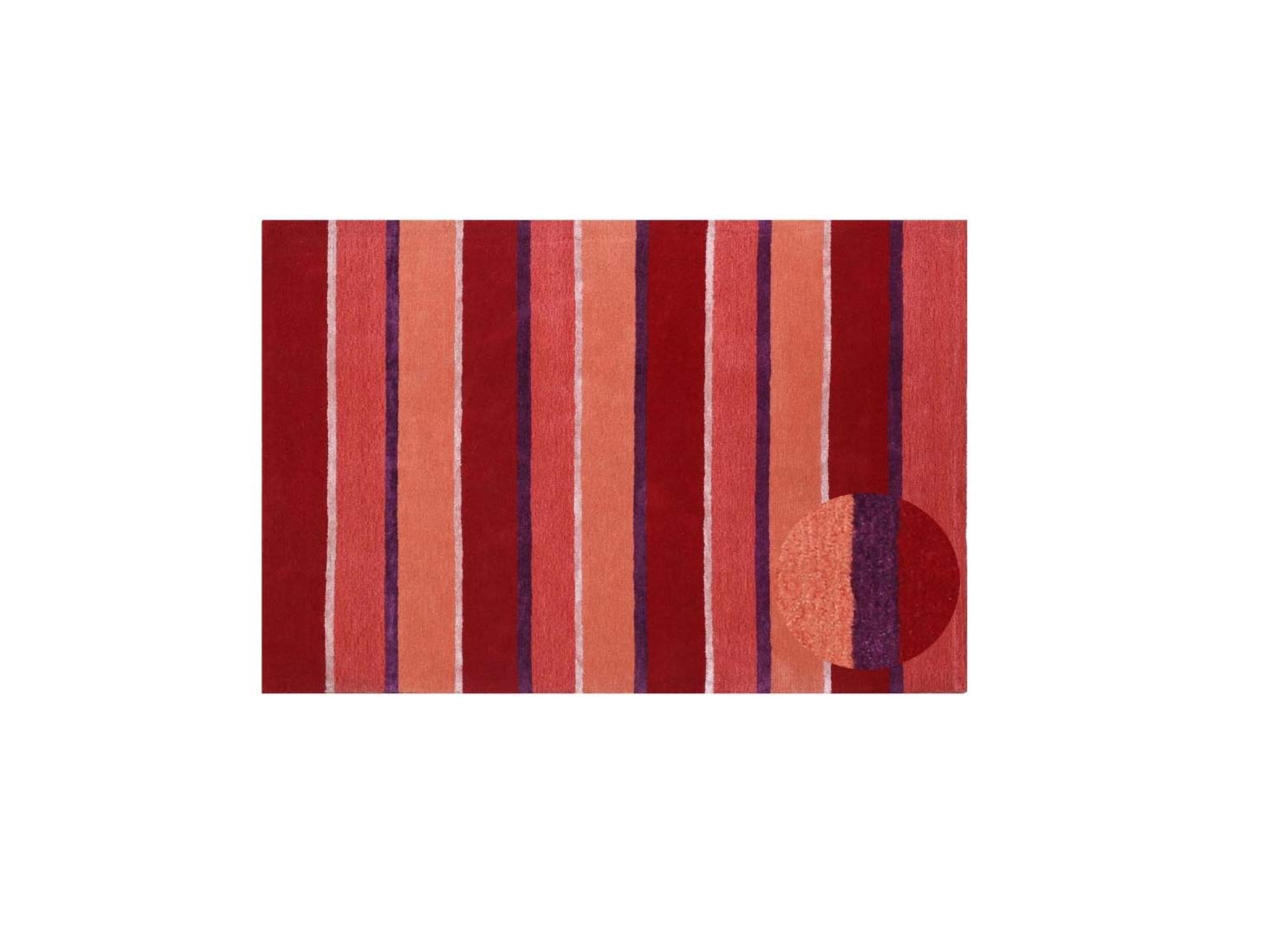 Wool Red Custom Sized Carpet