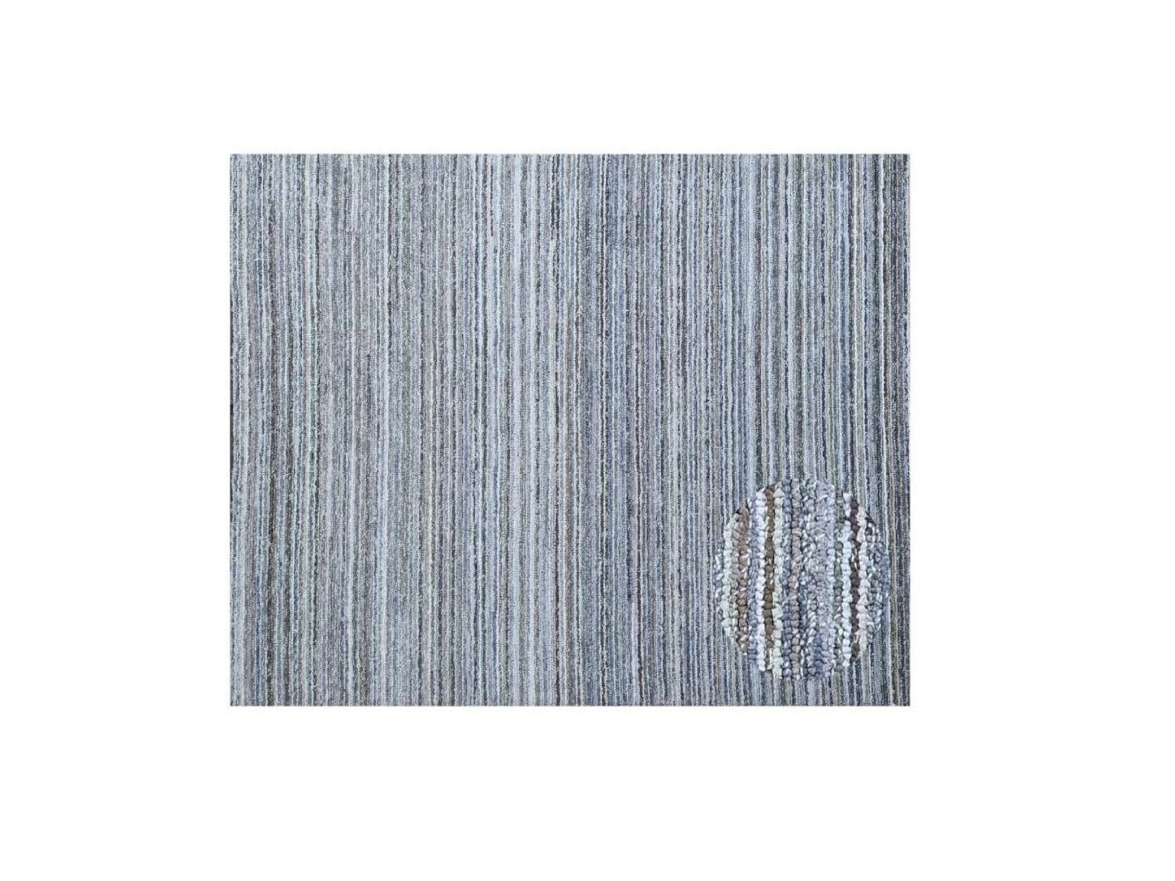 Wool & Denim Grey Custom Sized Carpet